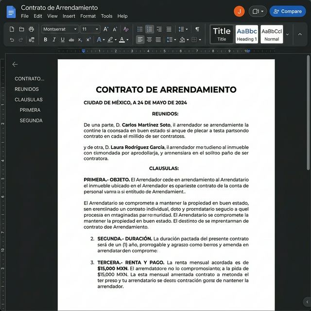 Contratos Alquiler